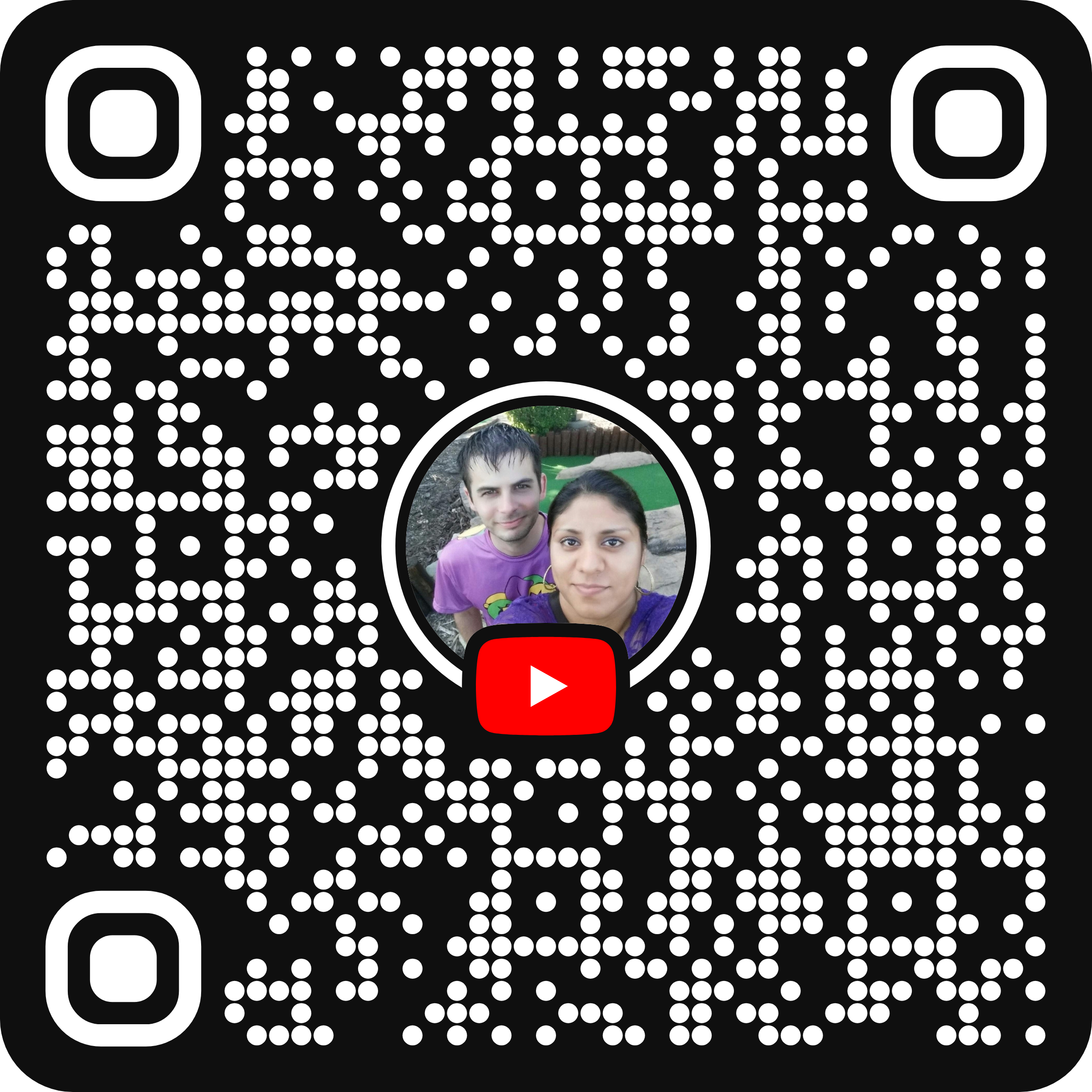 QR code to subscribe to The Road and Beyond YouTube channel